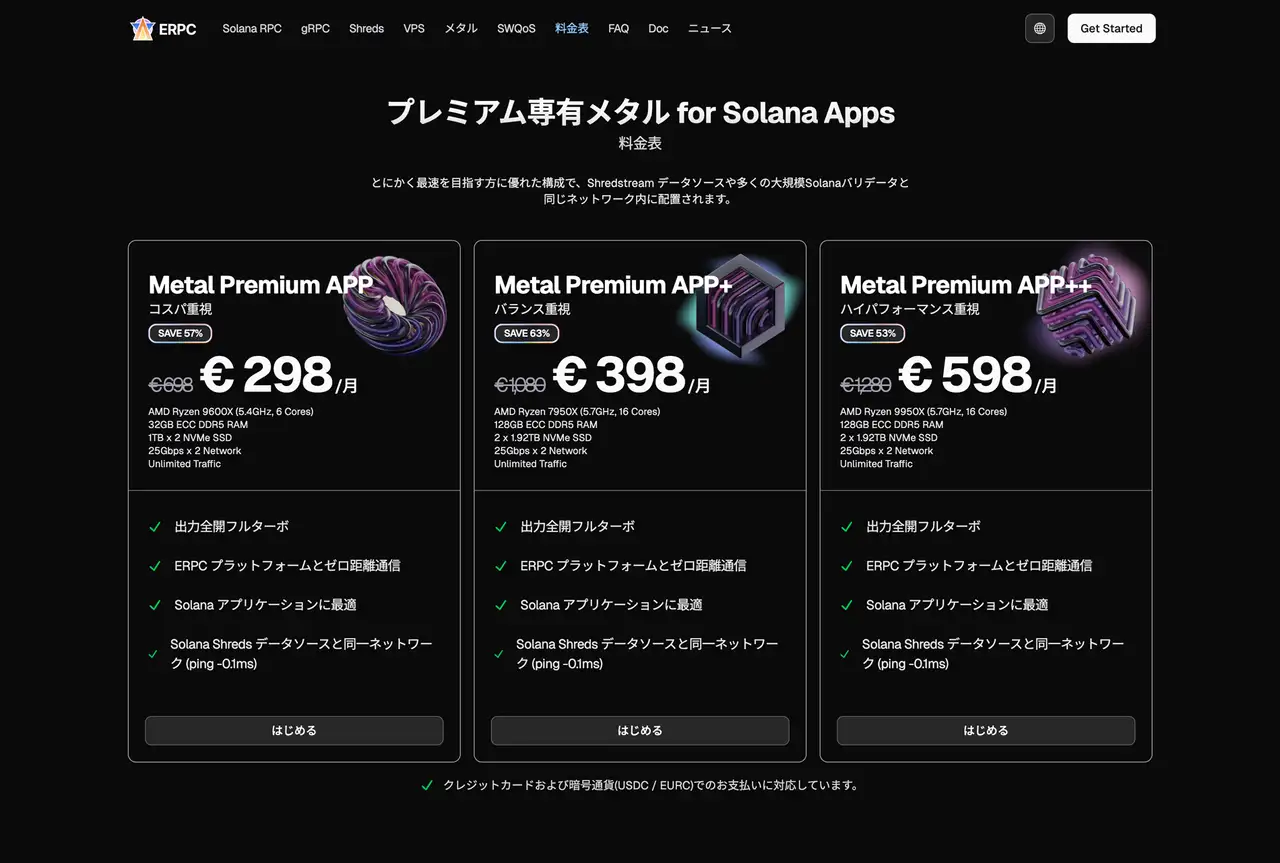 ERPC Premium Baremetal Price